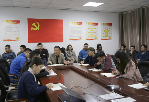 CA888公司党支部开展”党员亮允许，，，，砥砺新作为” 主题党日活动