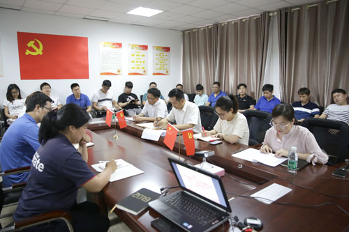 CA888公司党支部召开”党支部建设规范年”活动发动会