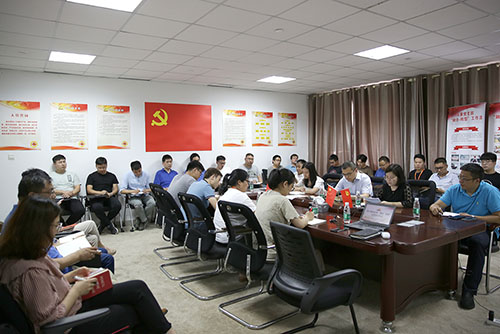 CA888公司党支部开展”学习贯彻天下’两会’精神”主题党日活动
