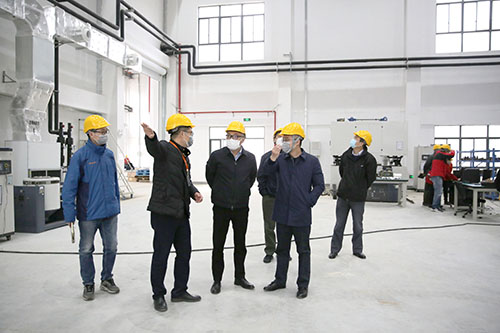 股份公司董事长王星一行调研CA888公司情形与可靠性试验服务工业园